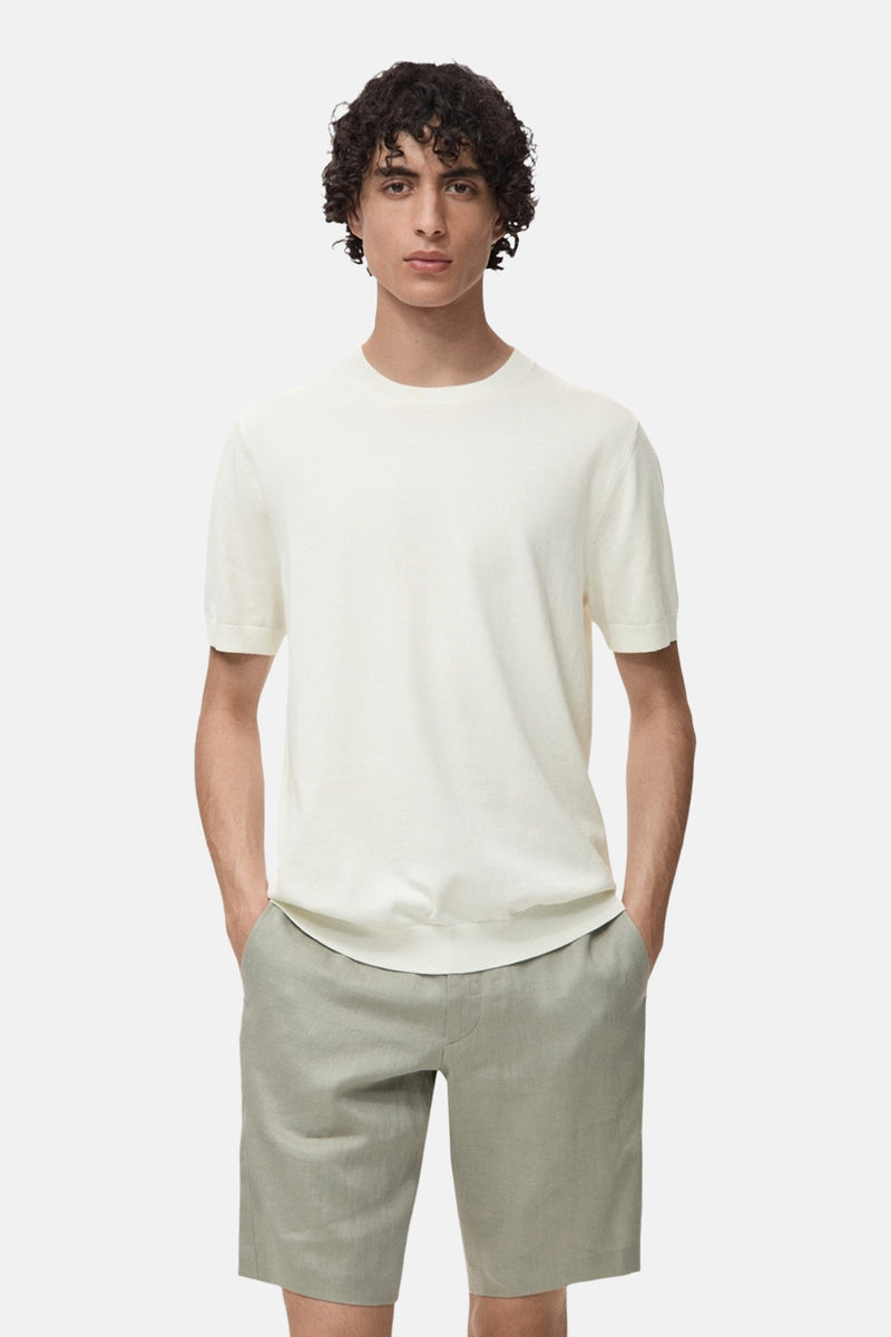 T-shirt met korte mouwen - Ecru