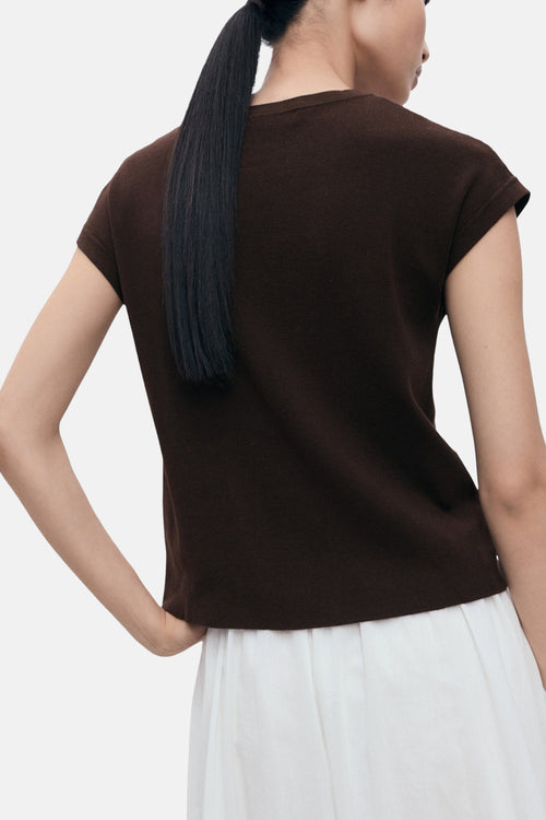 Top (sans manches) Brun - MANGO