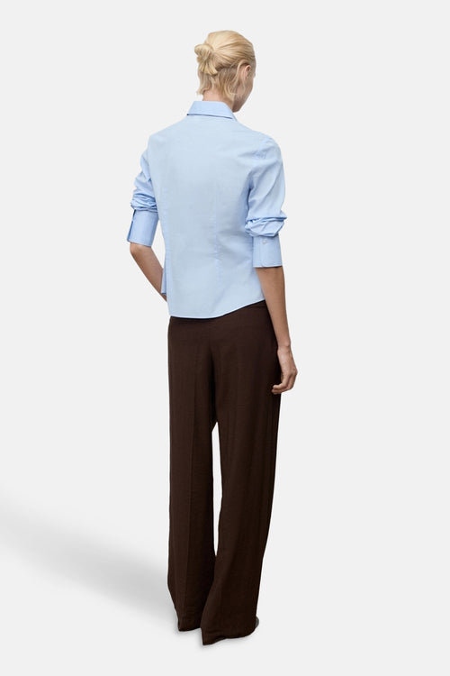 Chemisier (manches longues) Bleu - MANGO