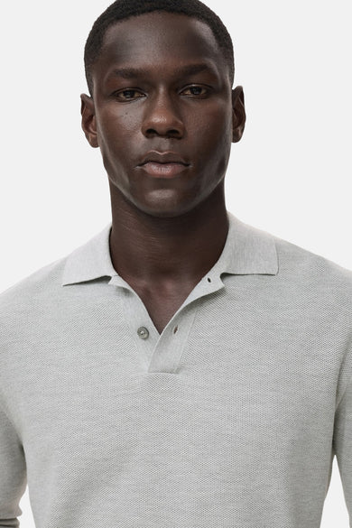 Pull met ronde hals - grijs