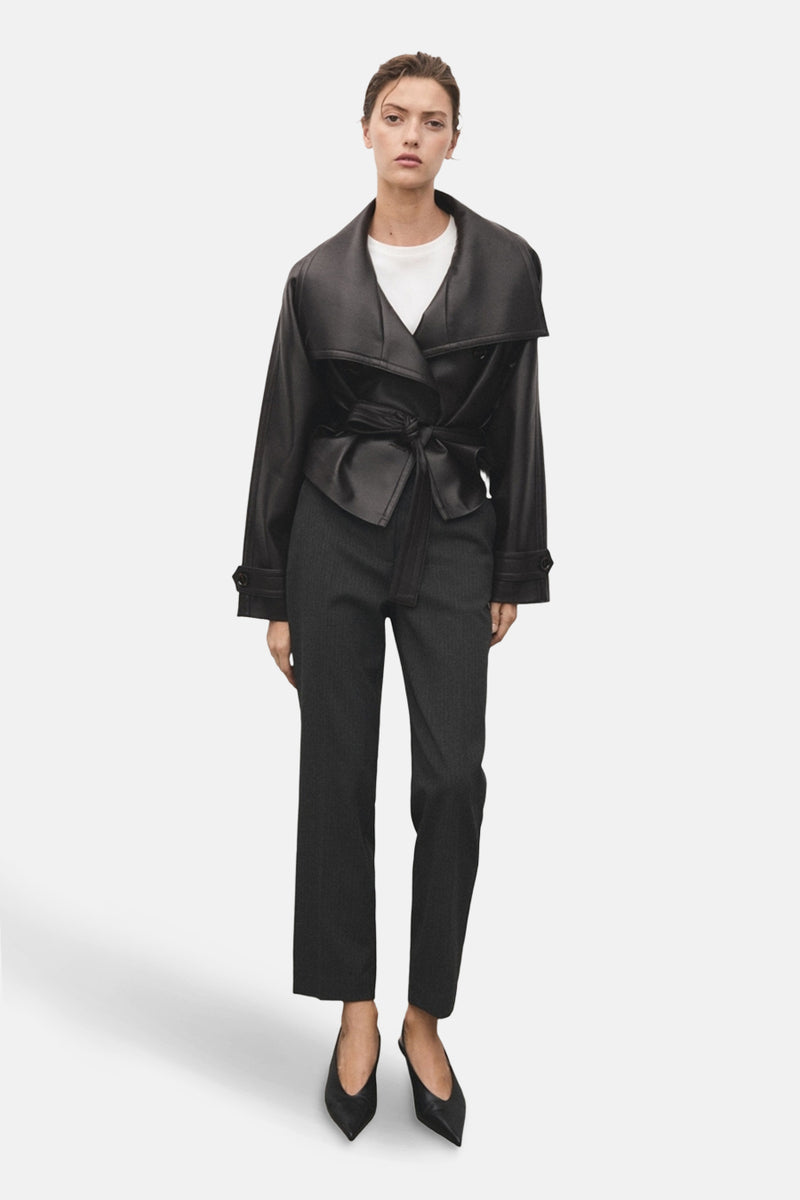 Pantalon gris - MANGO