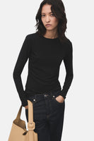 T-shirt met lange mouwen - zwart