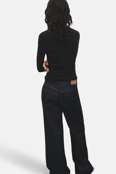 T-shirt met lange mouwen - zwart