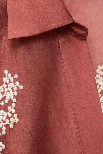 Hemd met lange mouwen - Bruin