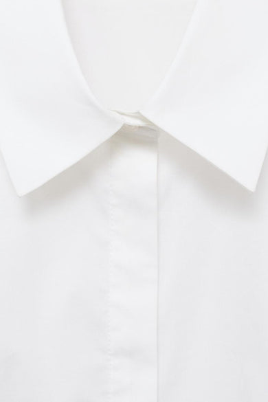 Chemisier (manches longues) Blanc - MANGO