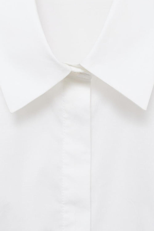 Chemisier (manches longues) Blanc - MANGO