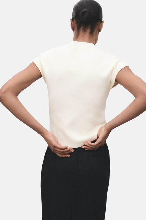 Top (sans manches) Blanc - MANGO