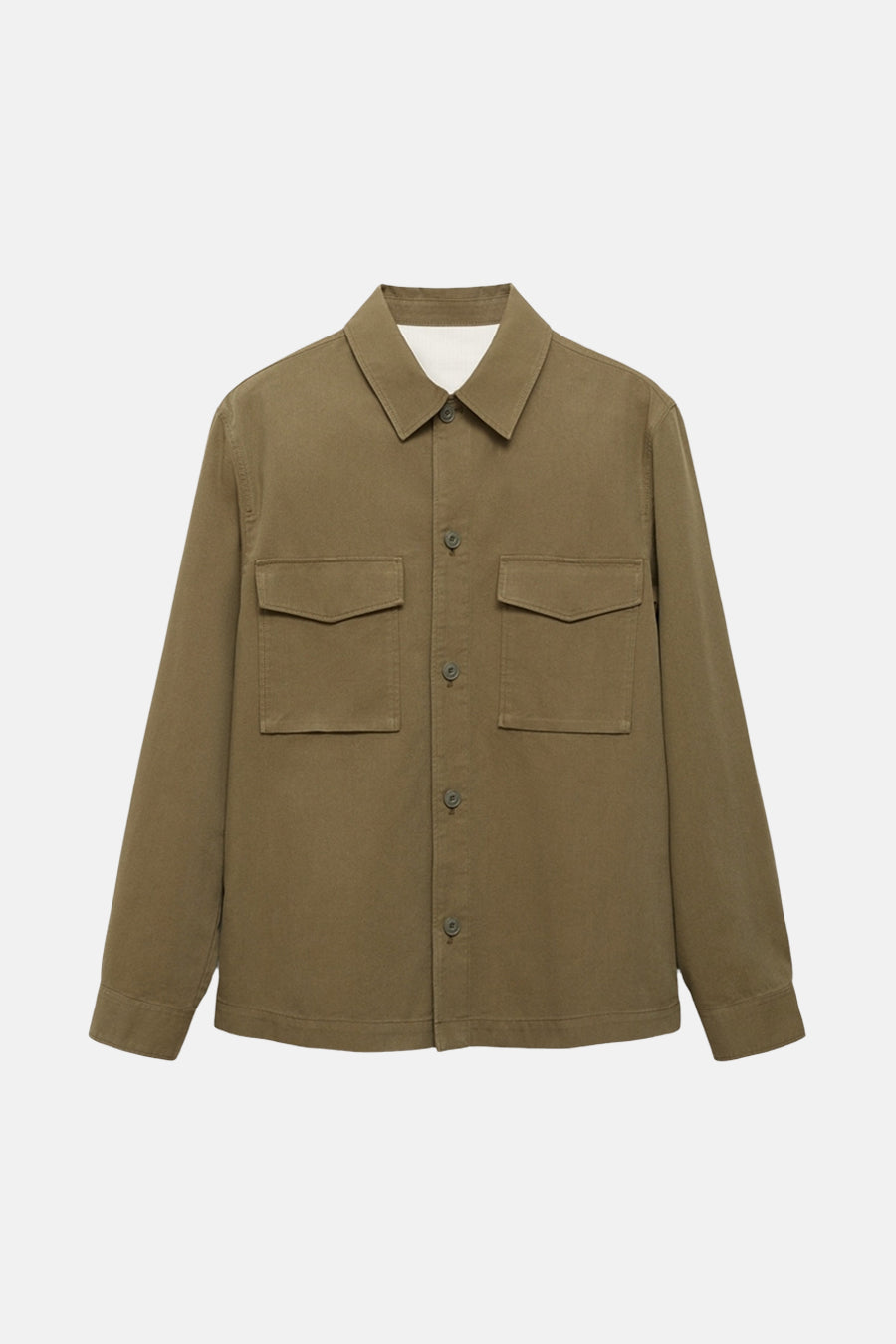 Hemd (lange mouwen) khaki - MANGO