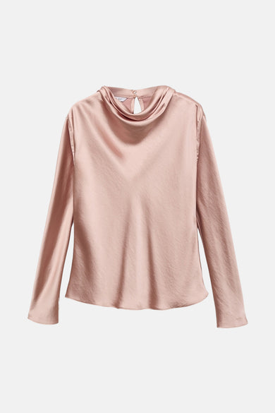 Blouse (lange mouwen) roze - MANGO