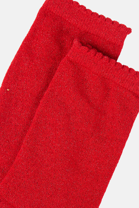 Chaussettes - rouge