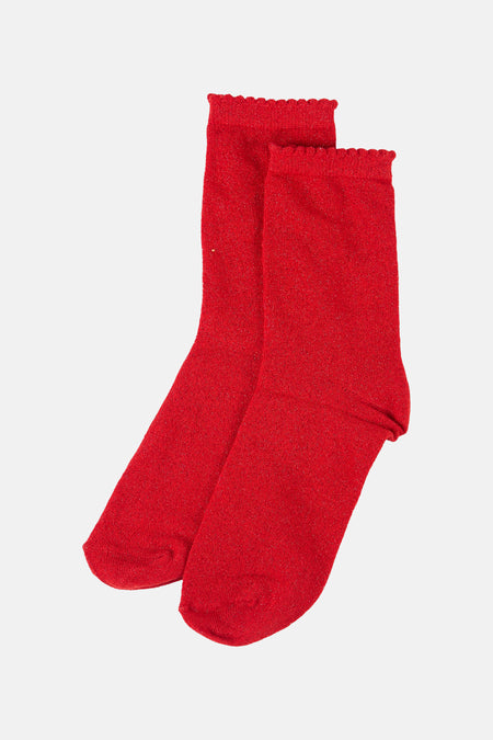 Chaussettes - rouge