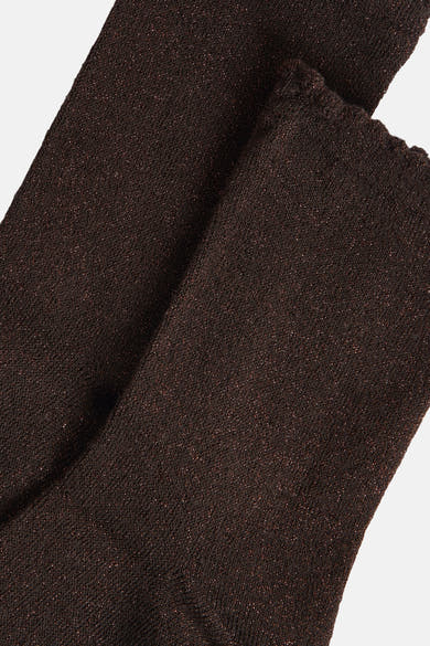 Chaussettes - brun