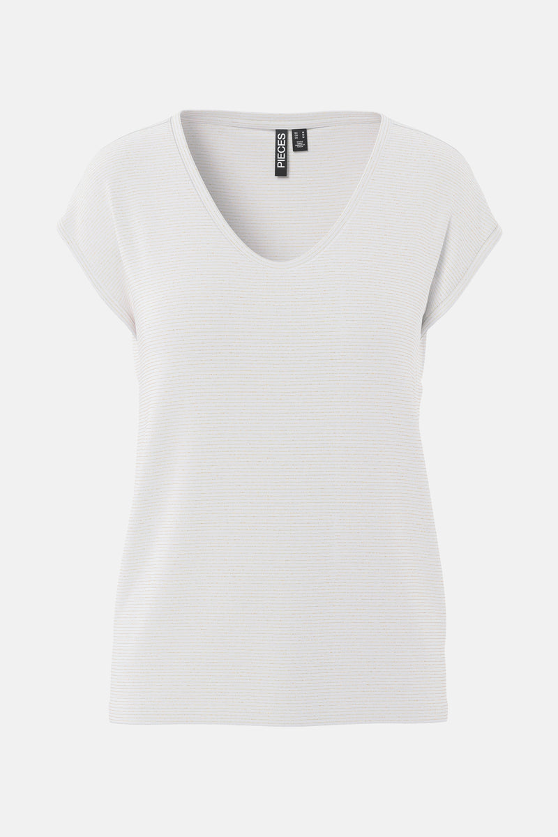 PCBILLO TEE LUREX STRIPES NOOS BC