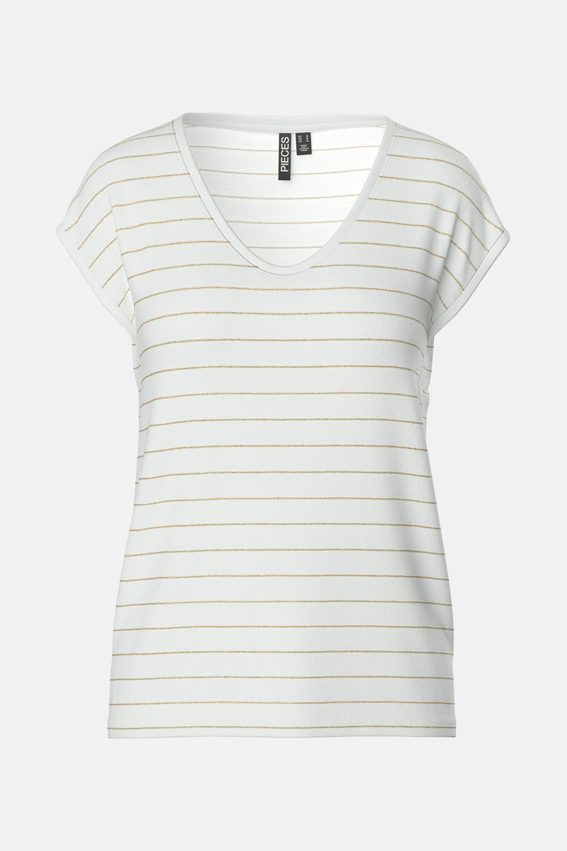 T-shirt met korte mouwen - wit