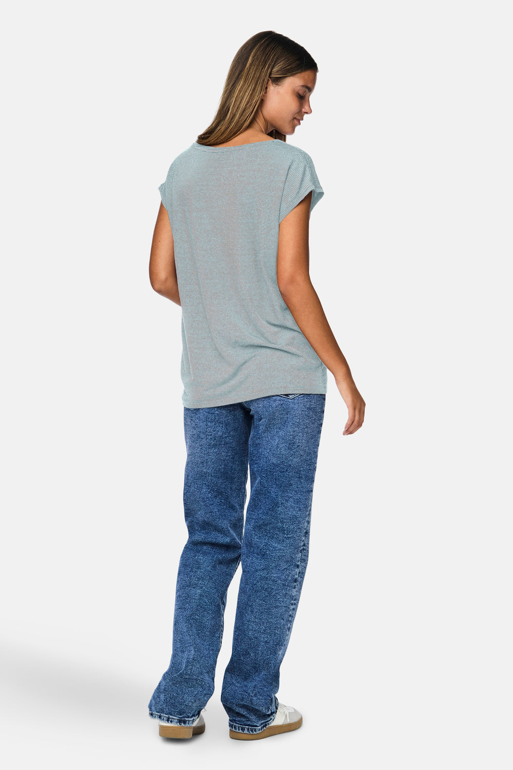 T-shirt (korte mouwen) Blauw - PIECES®