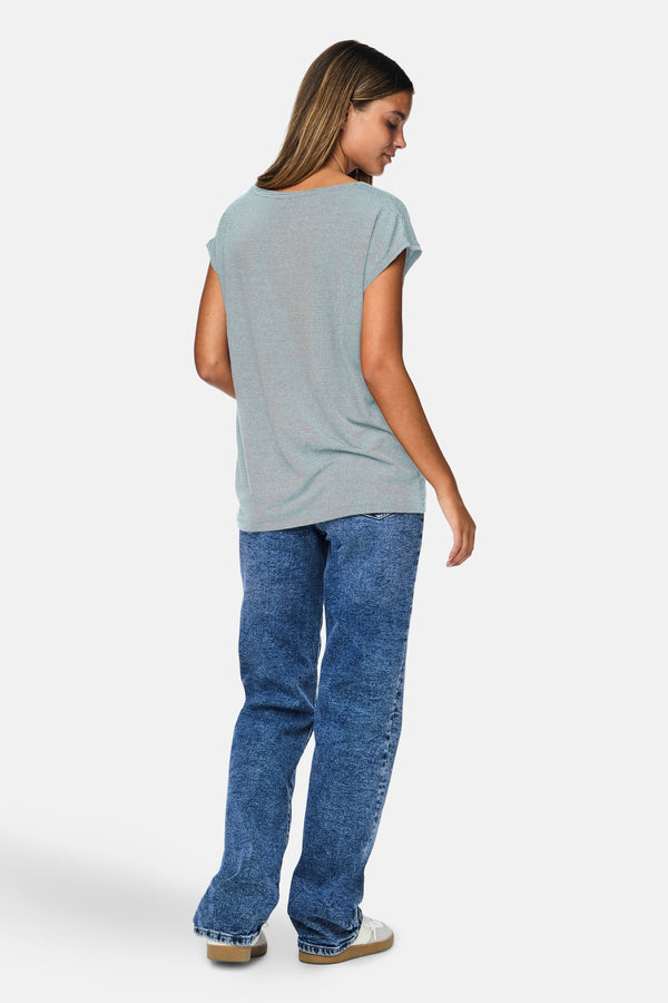 T-shirt (korte mouwen) Blauw - PIECES®