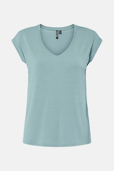 T-shirt (korte mouwen) Blauw - PIECES®