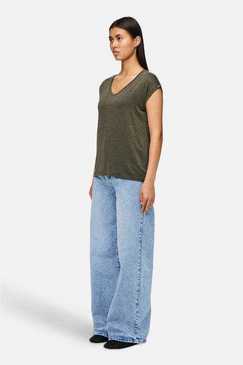 T-shirt à manches courtes - Kaki