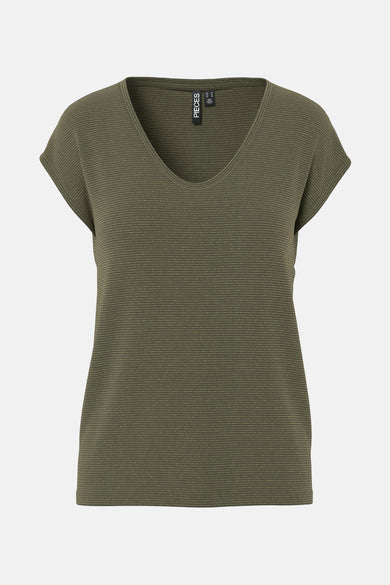 PCBILLO TEE LUREX STRIPES JRS NOOS BC