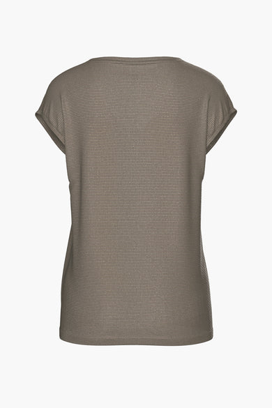 T-shirt met korte mouwen - bruin