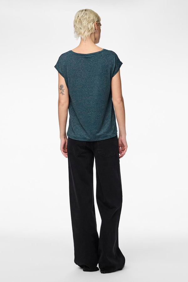 T-shirt (korte mouwen) Blauw - PIECES®