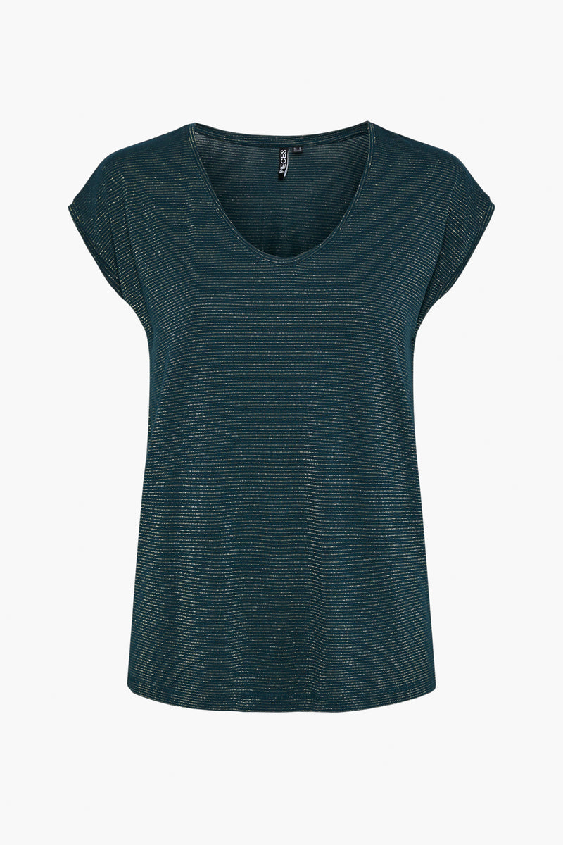 T-shirt (korte mouwen) blauw - PIECES®