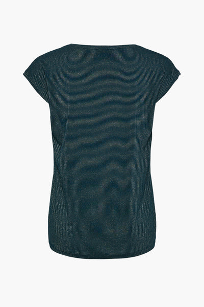 T-shirt (korte mouwen) Blauw - PIECES®
