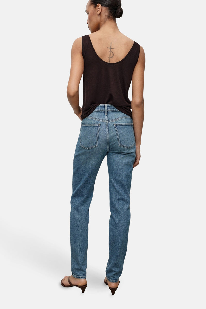 NEWMOM - mid blue denim