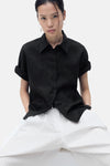 Hemd met korte mouwen - zwart