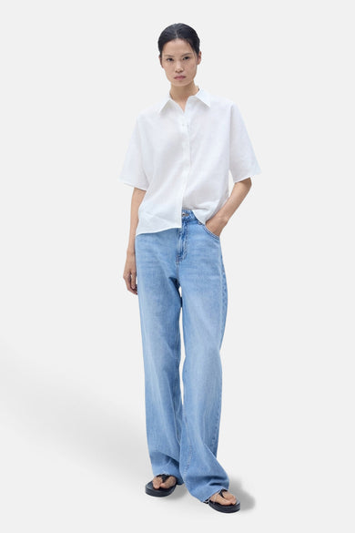 Hemd met korte mouwen - wit