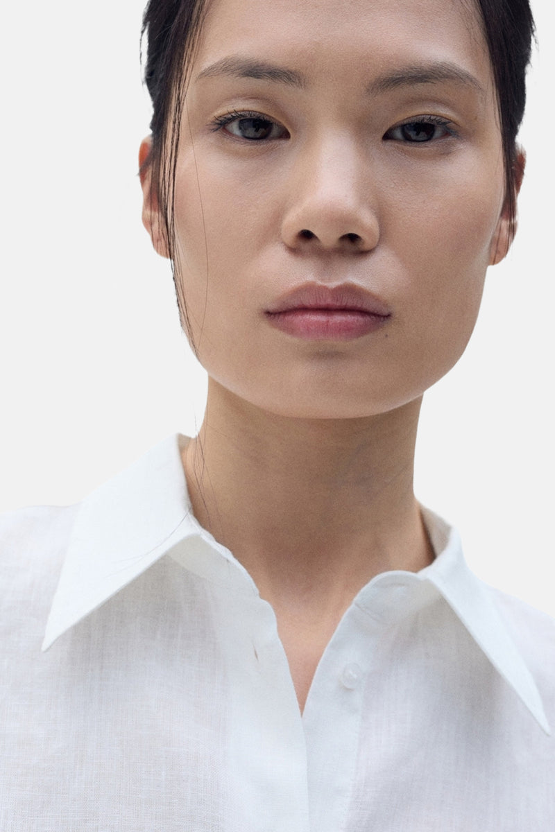 Hemd met korte mouwen - wit