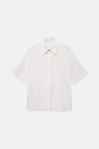 Hemd met korte mouwen - wit