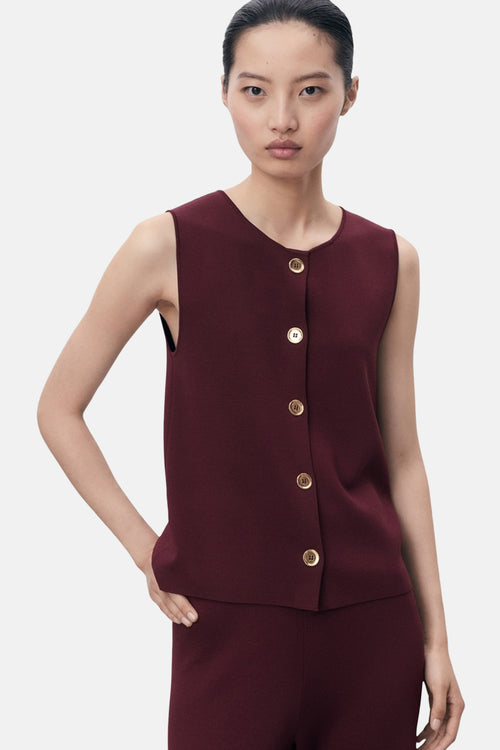 Blouse - bordeaux