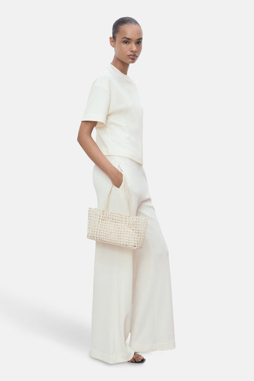 Pantalon blanc - MANGO