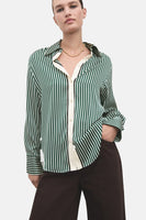 Chemise à manches longues - Vert