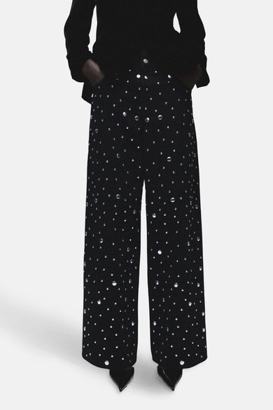 Jeans straight black denim - MANGO
