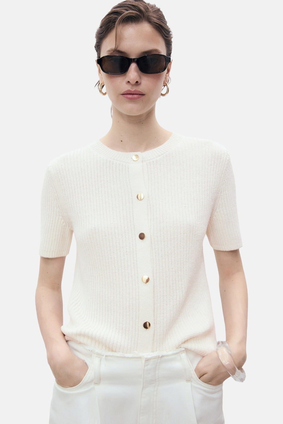 Cardigan - wit
