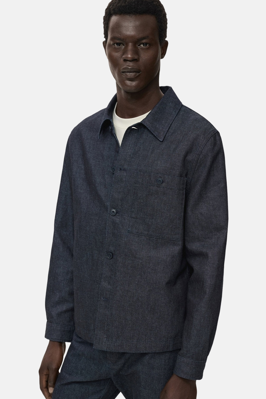 Jeansjas - Dark blue denim