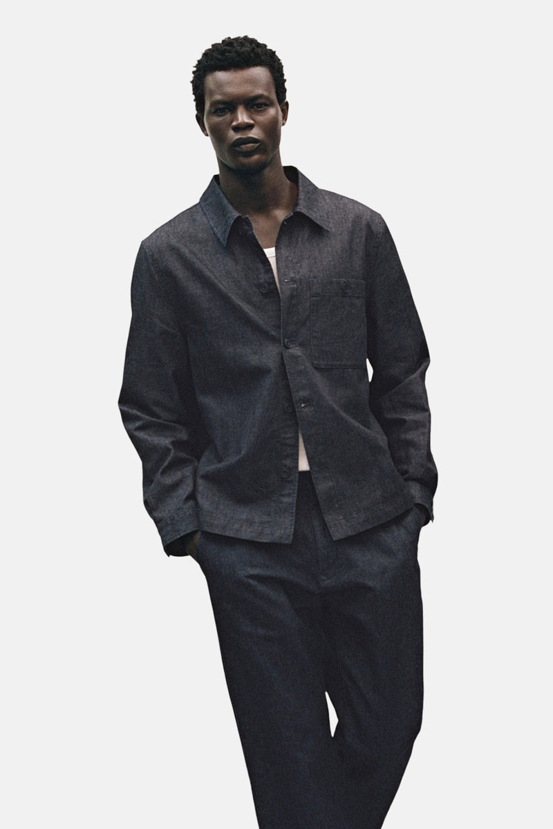 Jeansjas - Dark blue denim