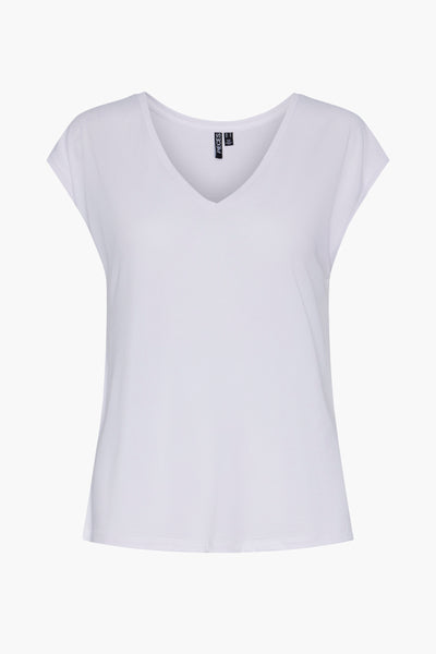 T-shirt (korte mouwen) Wit - PIECES®