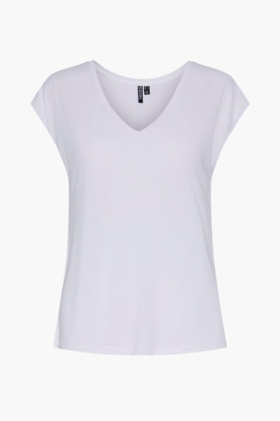 T-shirt (korte mouwen) Wit - PIECES®