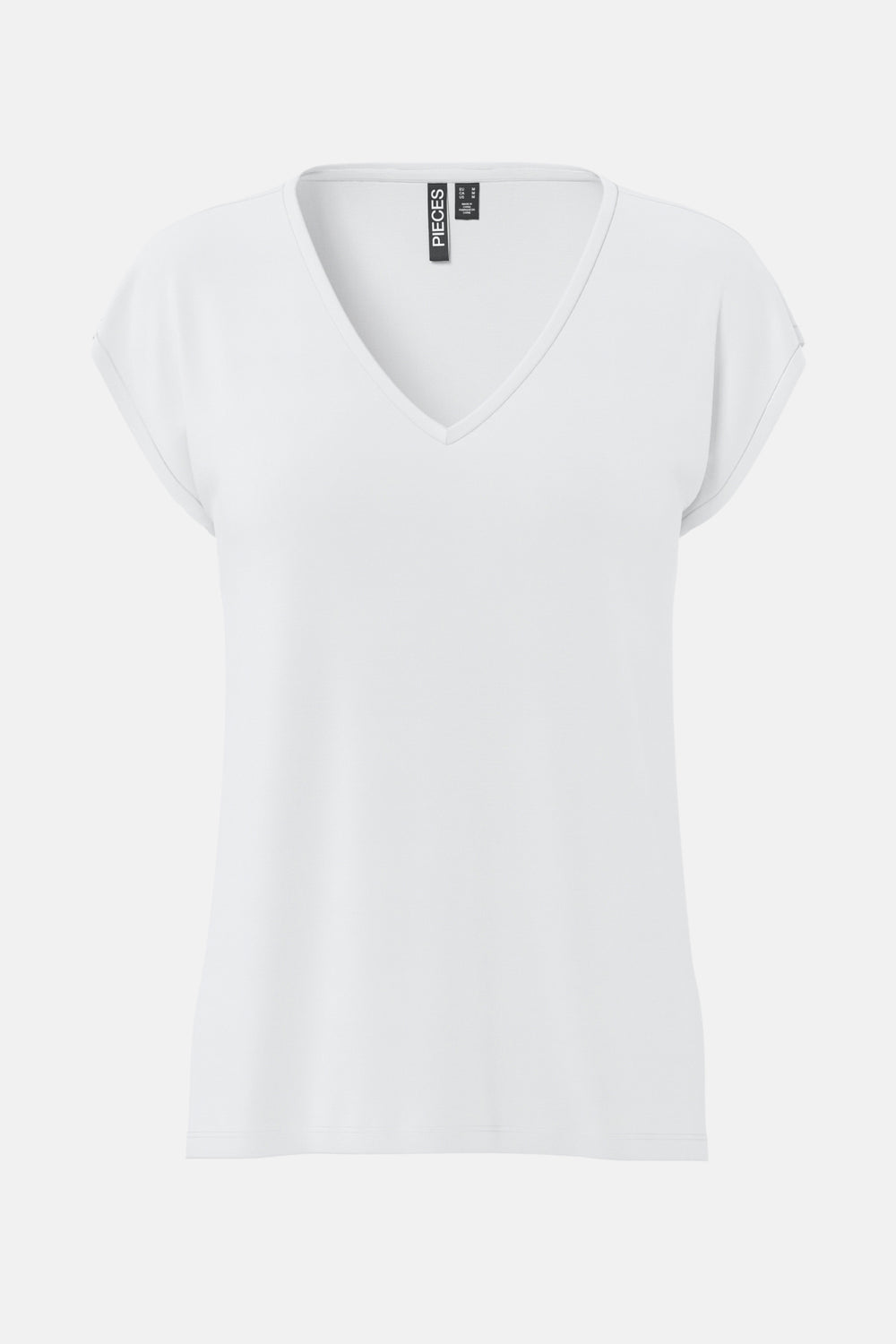 T-shirt (korte mouwen) Wit - PIECES®
