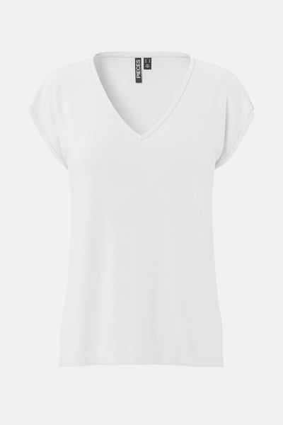 T-shirt (korte mouwen) Wit - PIECES®