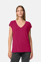 T-shirt (korte mouwen) Rouge - PIECES®