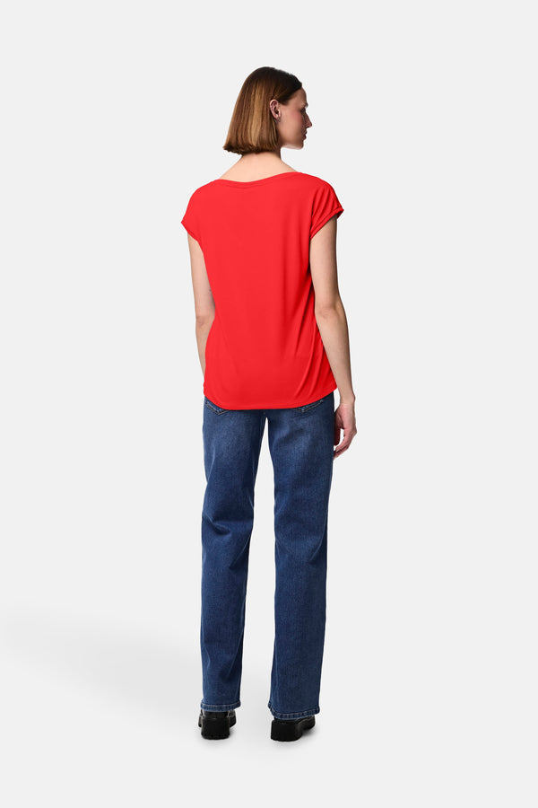 T-shirt (korte mouwen) Rouge - PIECES®