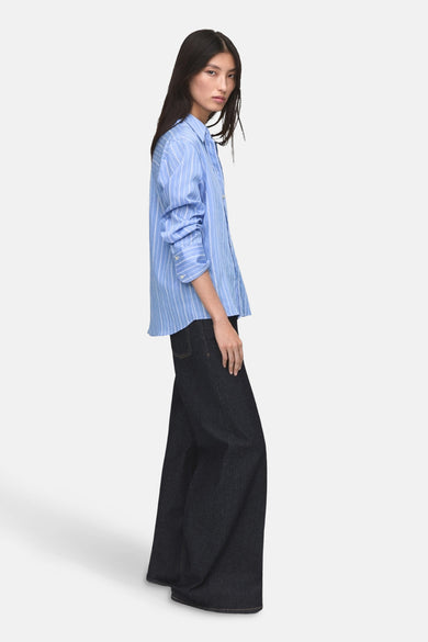 Hemd met lange mouwen - blauw