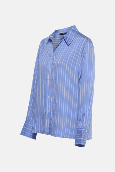 Hemd (lange mouwen) blauw - MANGO