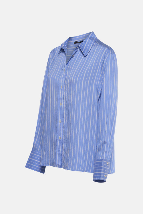 Chemise à manches longues - bleu