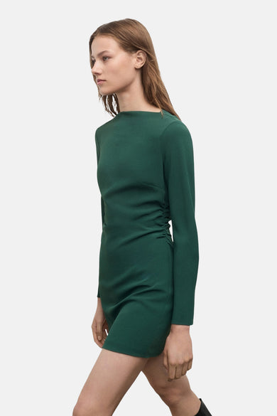 Kleedje met lange mouwen - groen