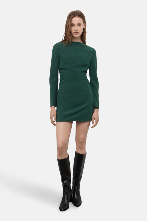 Kleedje met lange mouwen - groen